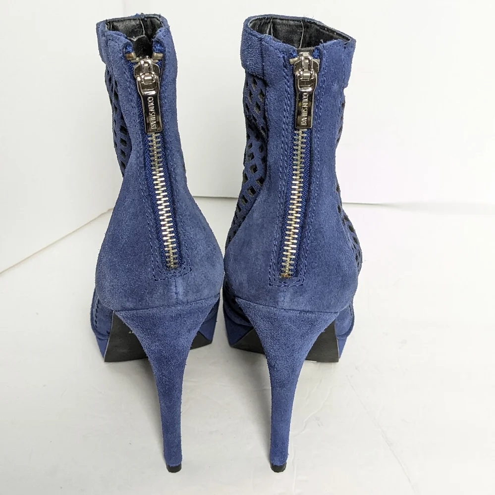 Colin Stuart suede heels
